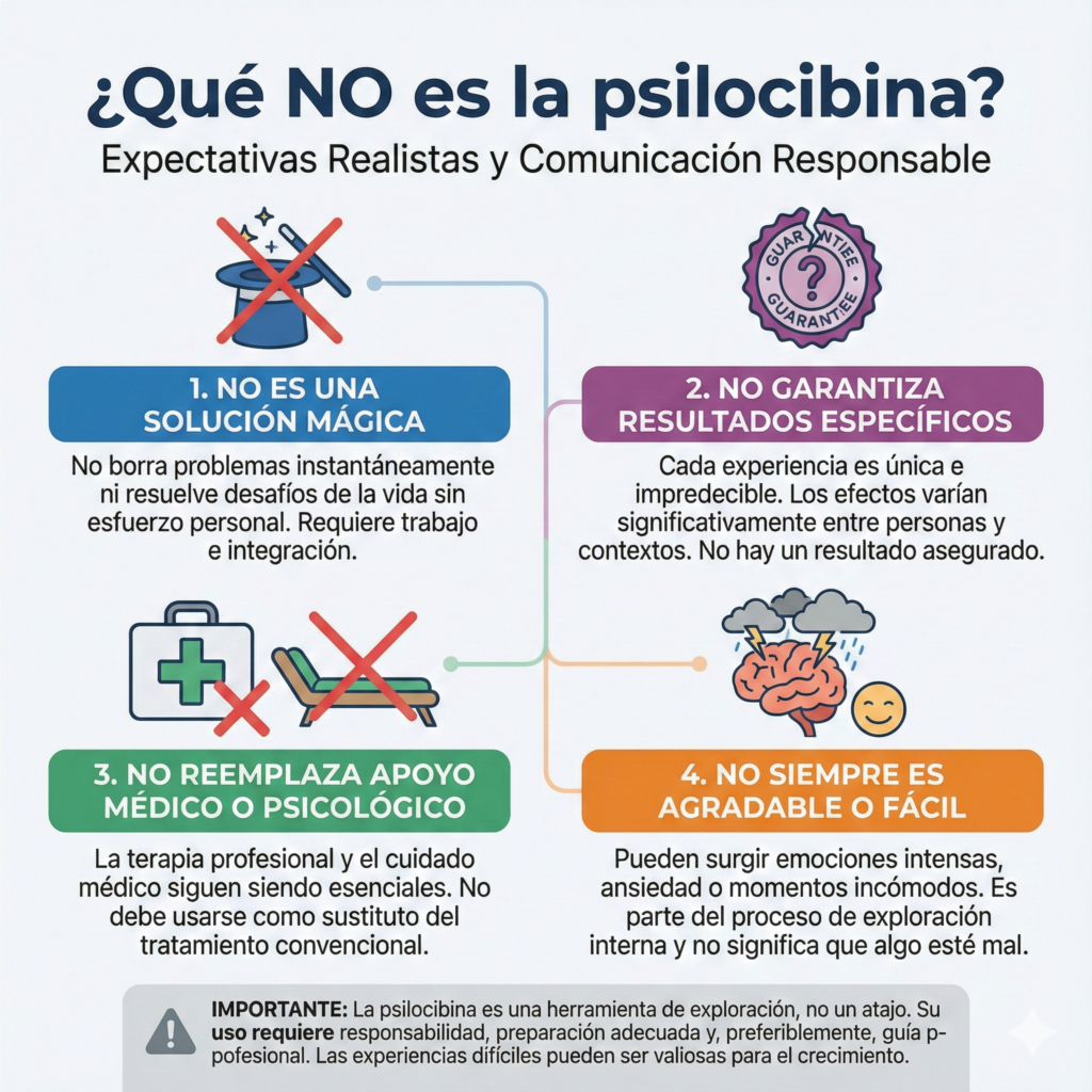 que no es la psilocibina